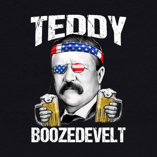 Teddy Boozedevelt Theodore Roosevelt 4th Of July by peskyrubeus